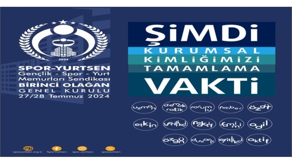 1.OLAĞAN GENEL KURUL TOPLANTIMIZ