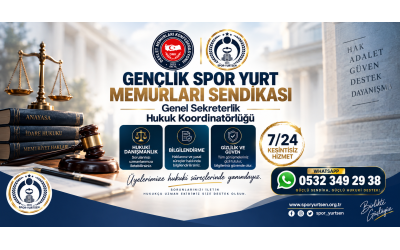 SPOR-YURTSEN’den Üyelerine 7/24 Hukuki Destek