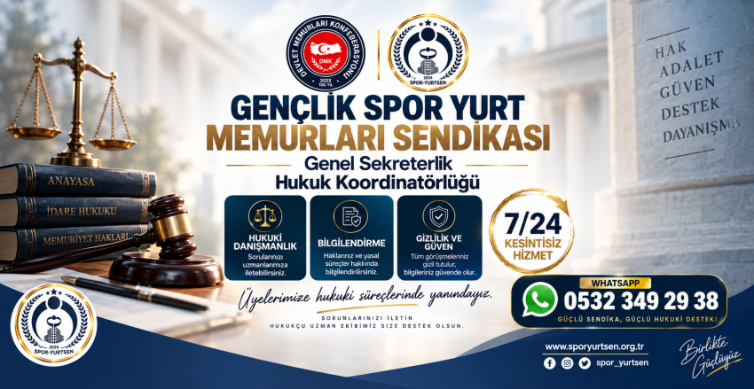 Üyelerimize 7/24 Hukuki Destek