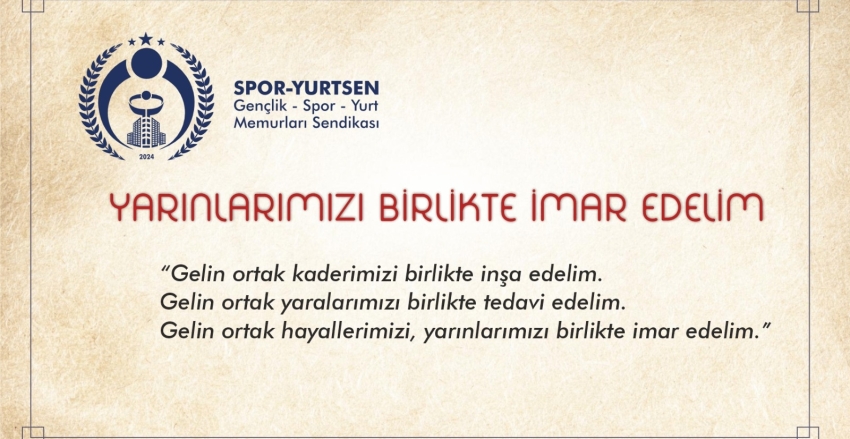 BİZİM ANLAYIŞIMIZ....