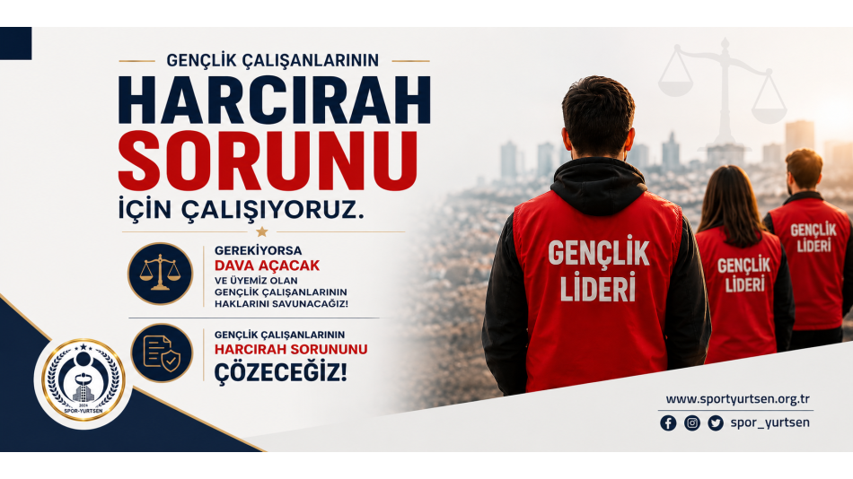 Gençlik Çalışanlarının Harcırah Sorunu İçin Çalışıyoruz