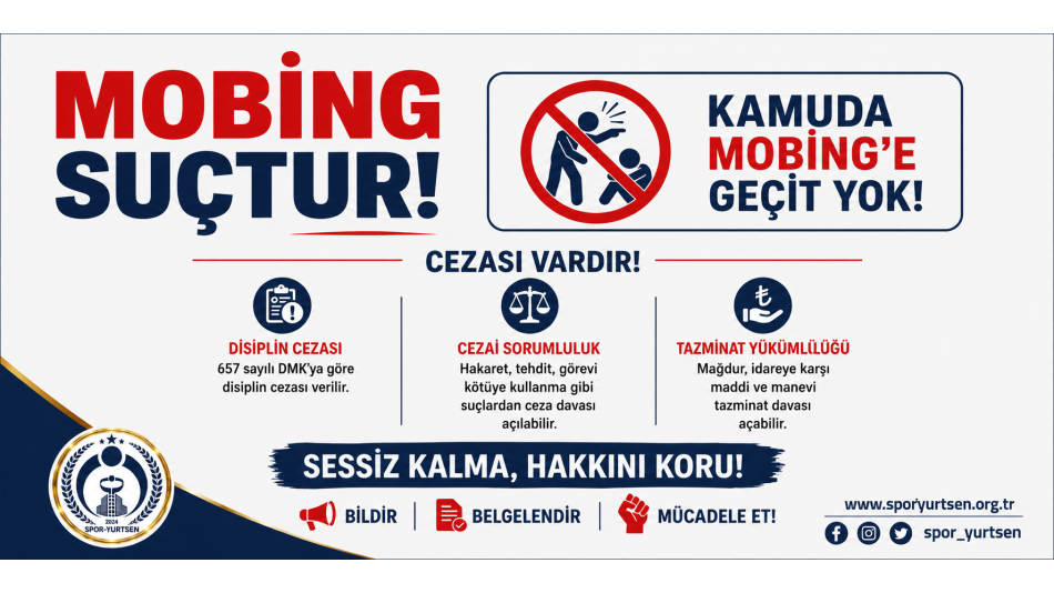 Kamuda Mobing ve Baskıya Karşı Haklarınızı Bilin